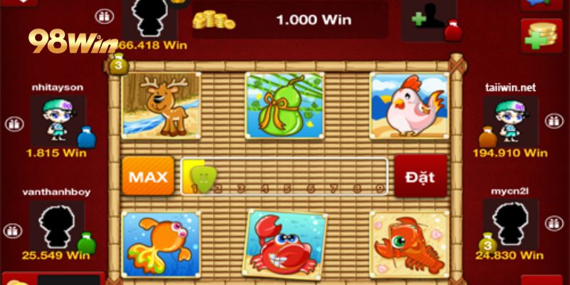 Giới thiệu về bầu cua tôm cá tại 98win - Nhà cái hàng đầu VN 3 Lý do hấp dẫn để người chơi tham gia